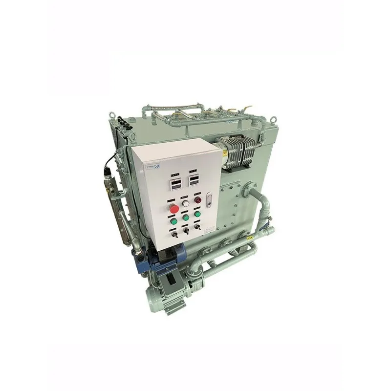 

Marine domestic sewage treatment device, sewage treatment equipment