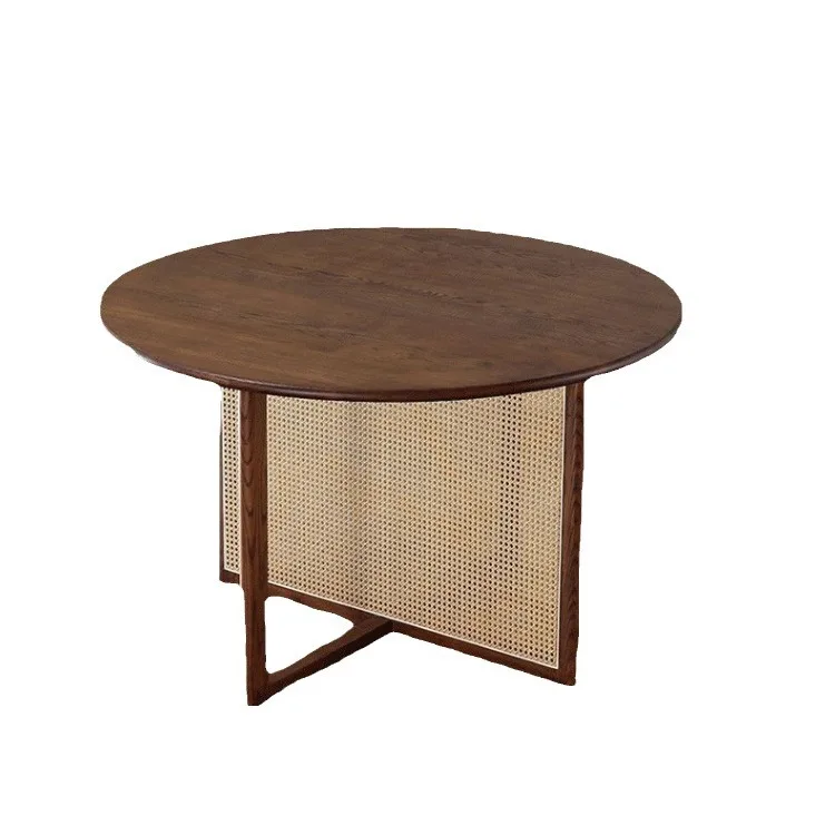 

Japanese style, small apartment, solid wood, dining table, balcony, leisure, negotiation, coffee, table