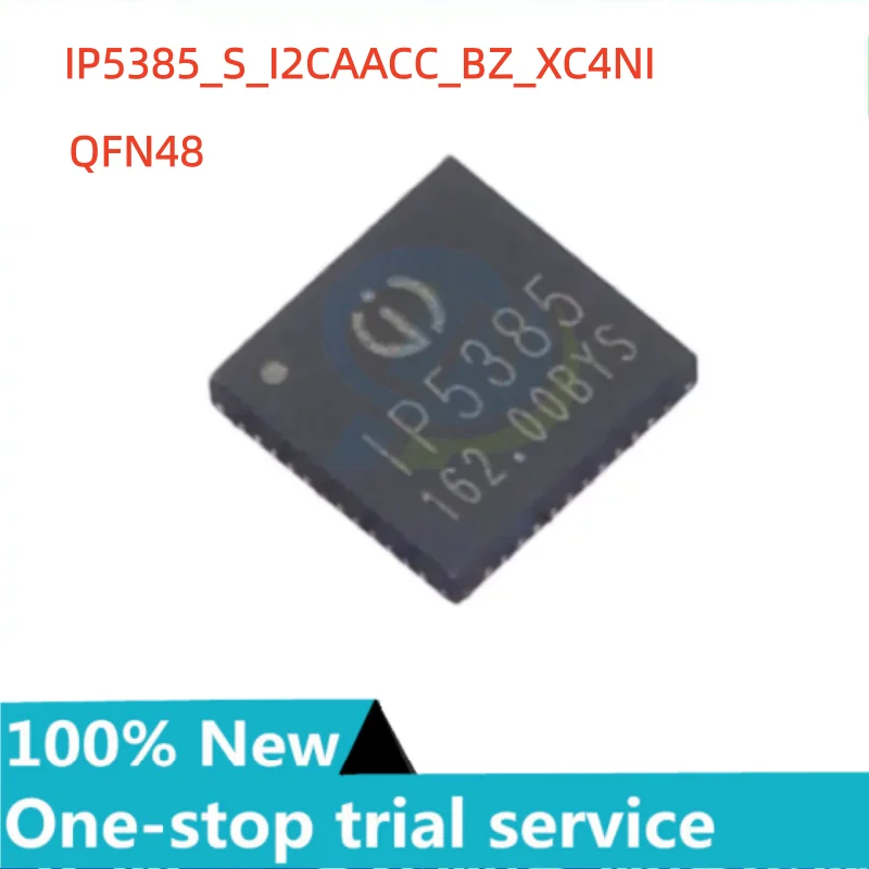 5-100pcs %new stock IP5385-S-I2CAACC-BZ-XC4NI  IP5385 QFN-48 fast charging protocol chip IC