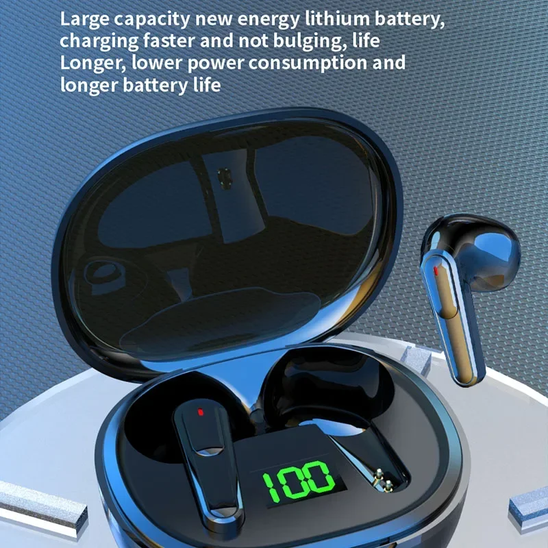 TWS Pro50 Fone سماعة رأس بلوتوث لاسلكية 5.3 سماعة بلوتوث HiFi سماعة رأس ستيريو للحد من الضوضاء سماعات أذن رياضية لجميع الهواتف #5