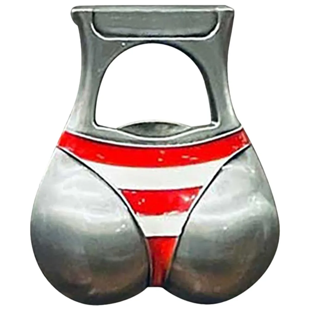 

Butt Shaped Bottle Novelty Beer Opener Compact Lightweight Creative Design Decorative Bikini Corkscrew Beverage Opener For