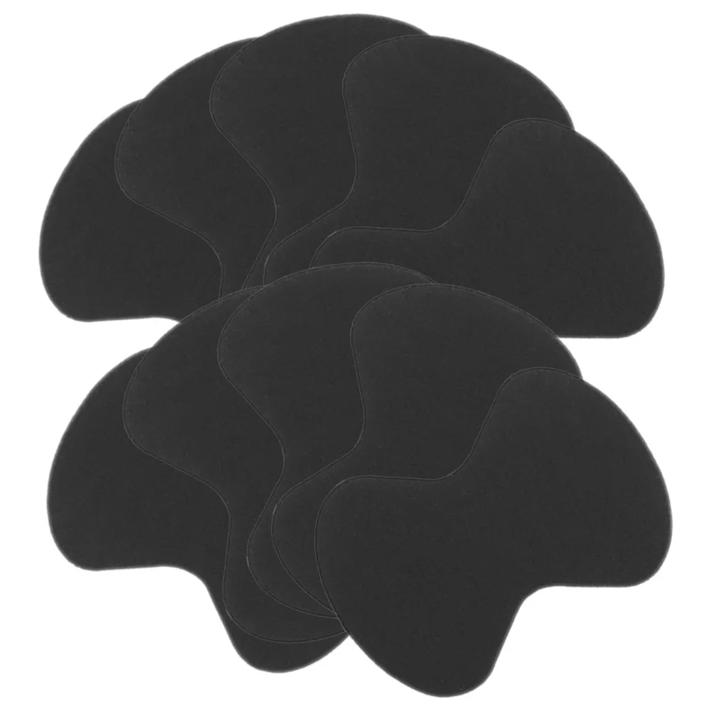 

10pcs Guitar Pick Anti Stickers Silicone Grips Self adhesive Non Practical Bass Accessories Easy Storage