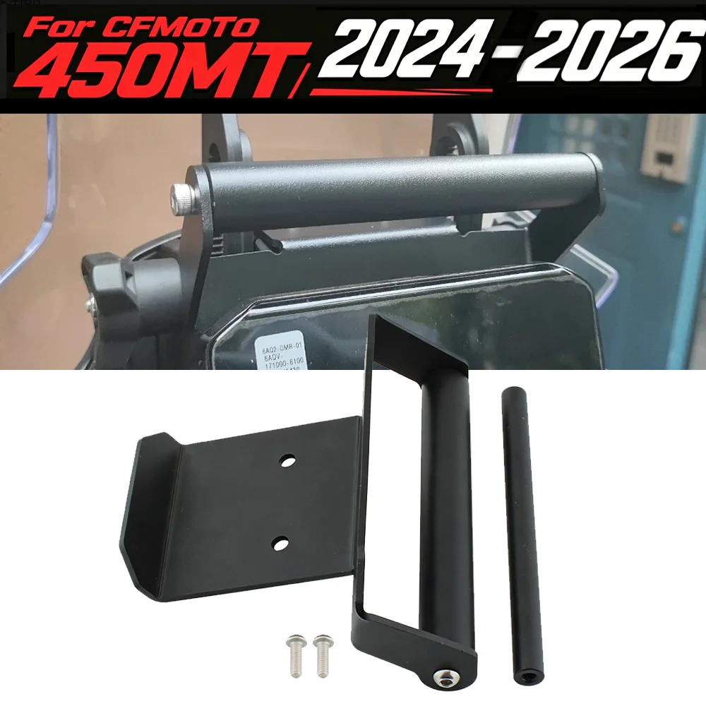 

Новый держатель для GPS-навигатора и телефона для мотоциклов CF450MT CFMOTO 450MT 450 MT 2024 2025 – кронштейн-удлинитель для навигации