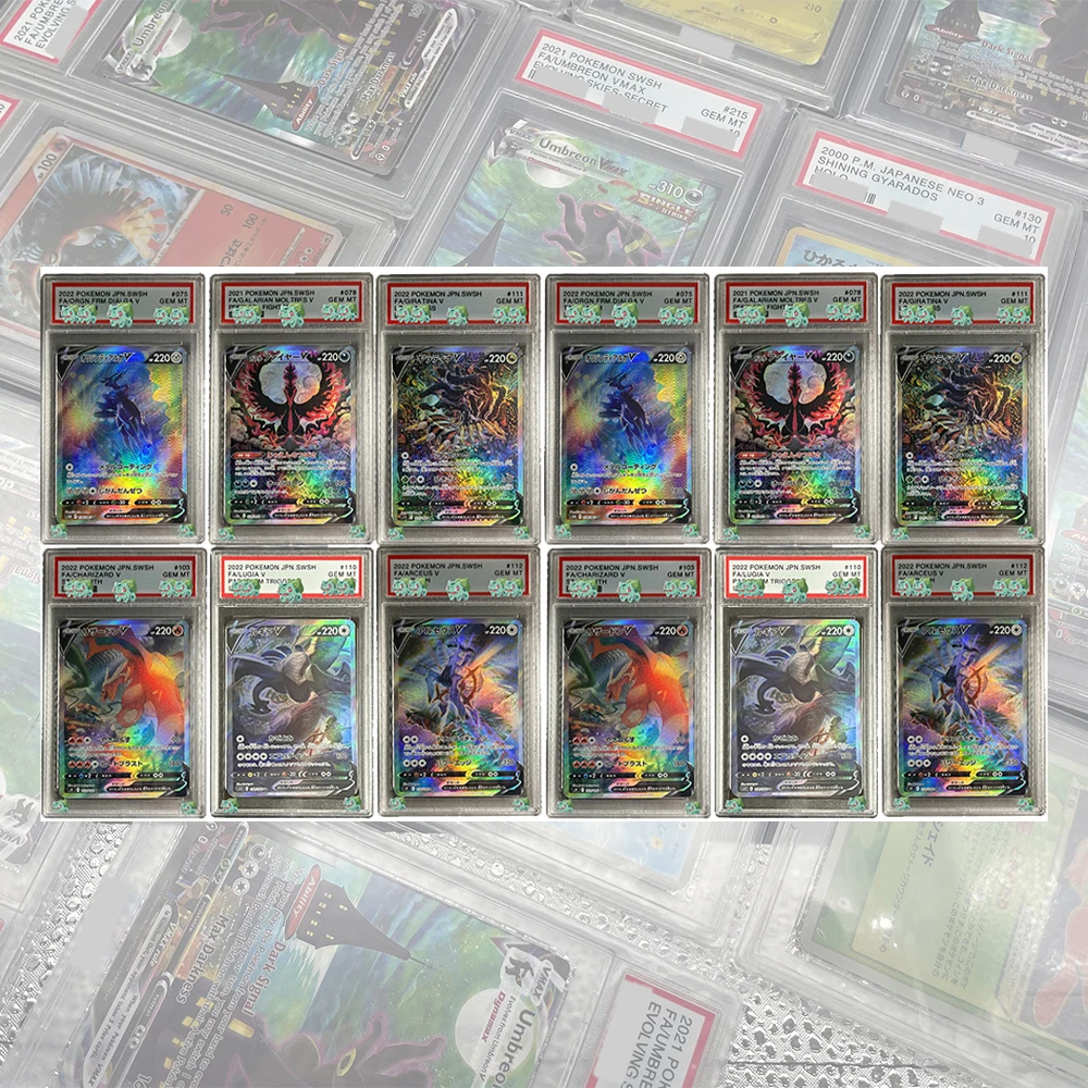 

2022 Diy Ptcg Graded Collection Card Gem Mt 10 Points Jpn Swsh Fa/arceus Lugia V Карты Starbirth Голографическая этикетка Подарки для детей
