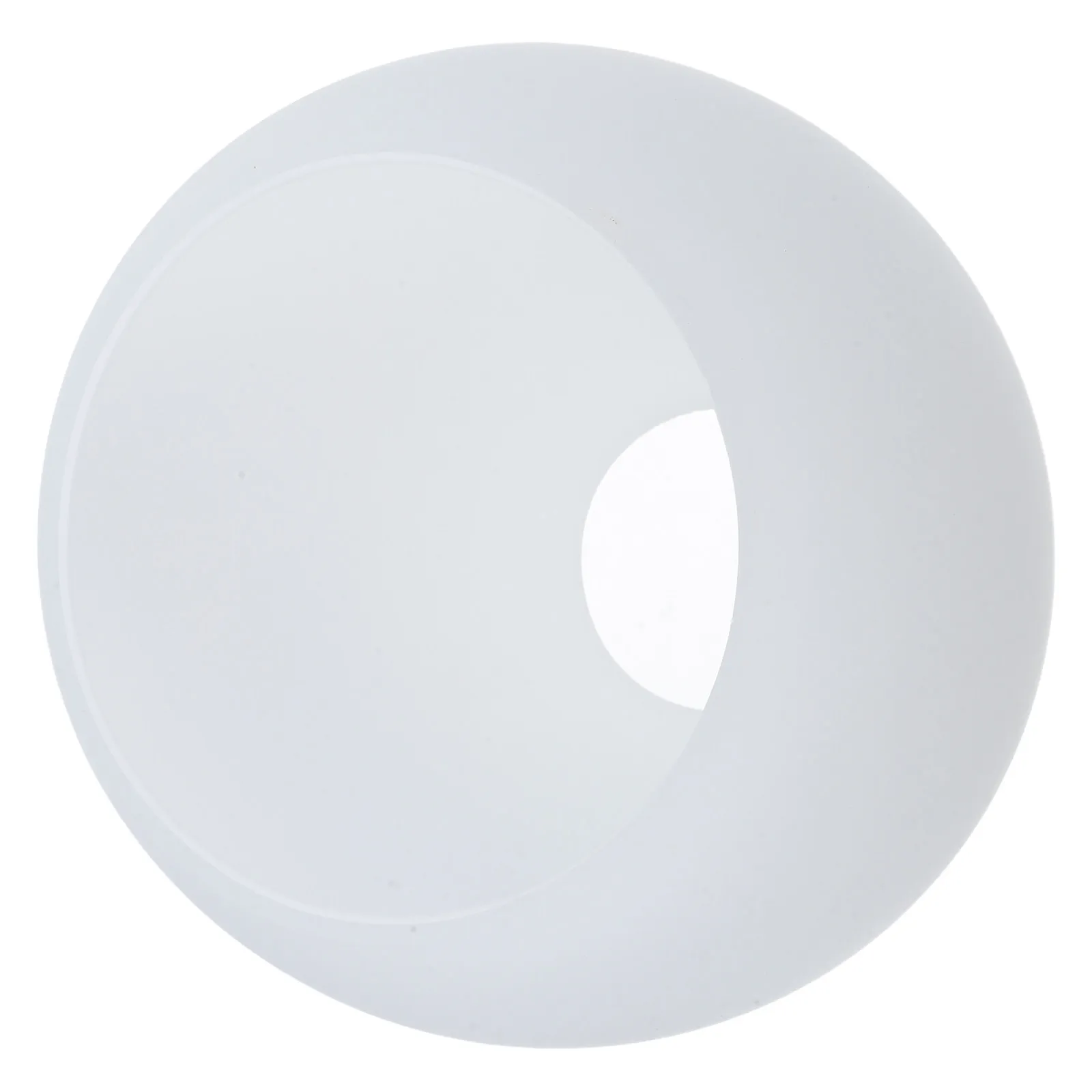 

White Glass Globe Frosted Replacement Glass Shades 138Mm Fitter Opening Ceiling Wall Sconces Chandelier Pendant Lamp Shade