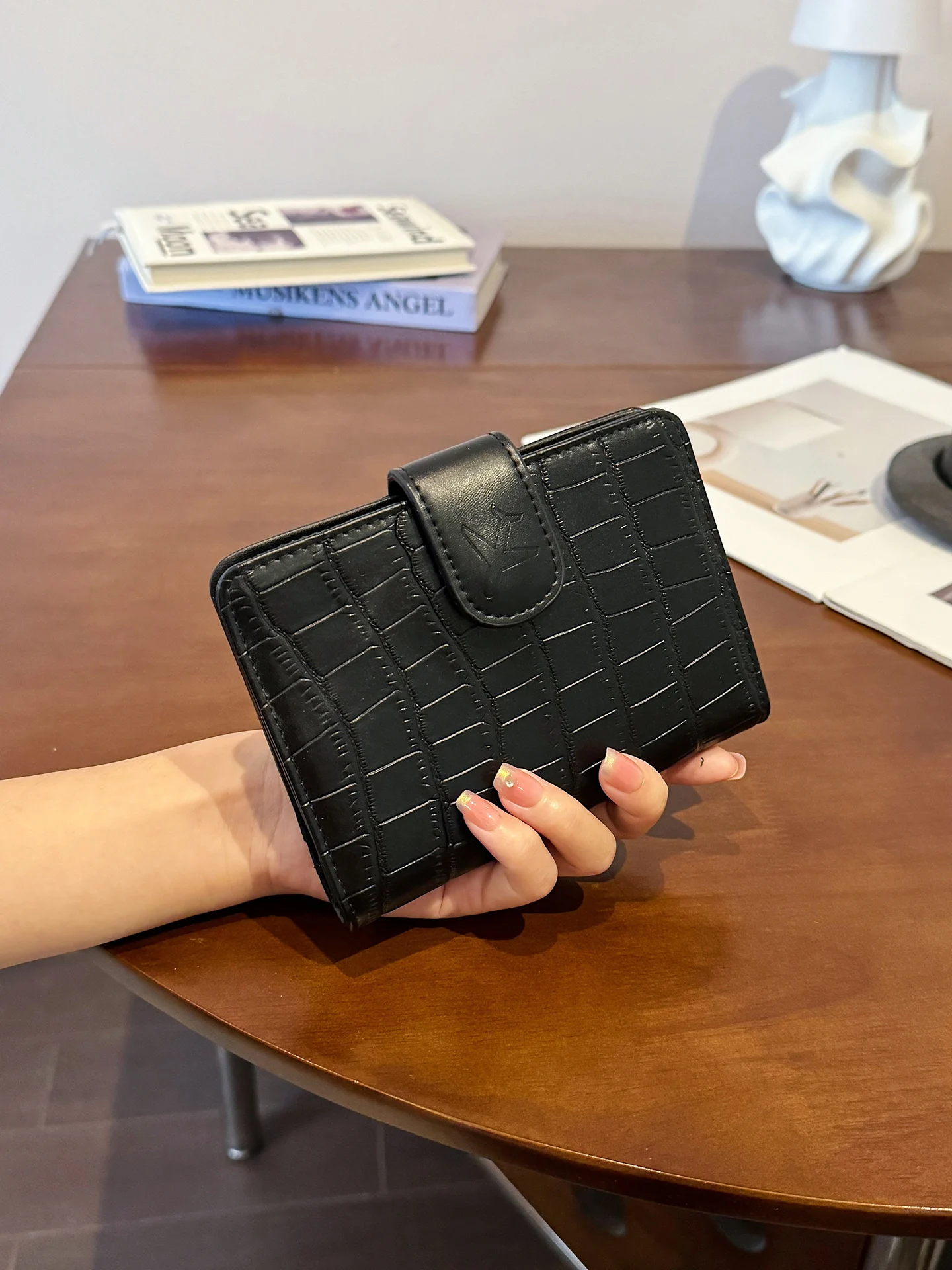Korean Style Multi-Functional Leather Passport Holder Travel Document Card Bag Multi-Slot Travel Document Book New Model