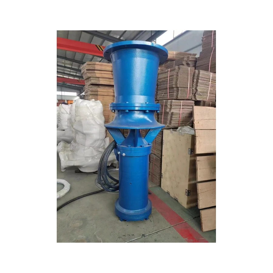 Pumping irrigation Hydro Sewage Cast Iron Vertical 700m Axial Flow Water Submersible Pump