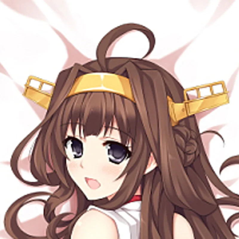

Dakimakura Anime Kongou Pillow Case Double-sided Print Of Life-size Body Pillowcase Gifts Cushion Cover