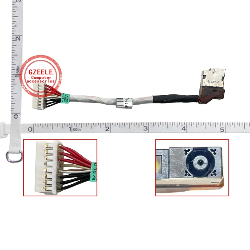 

For HP TPN-Q265 Q263 Q264 Q267 16-D 16-E 16-C 16-B DC Power Jack with cable Laptop DC-IN Charging Flex M45543-S21 M57215-001
