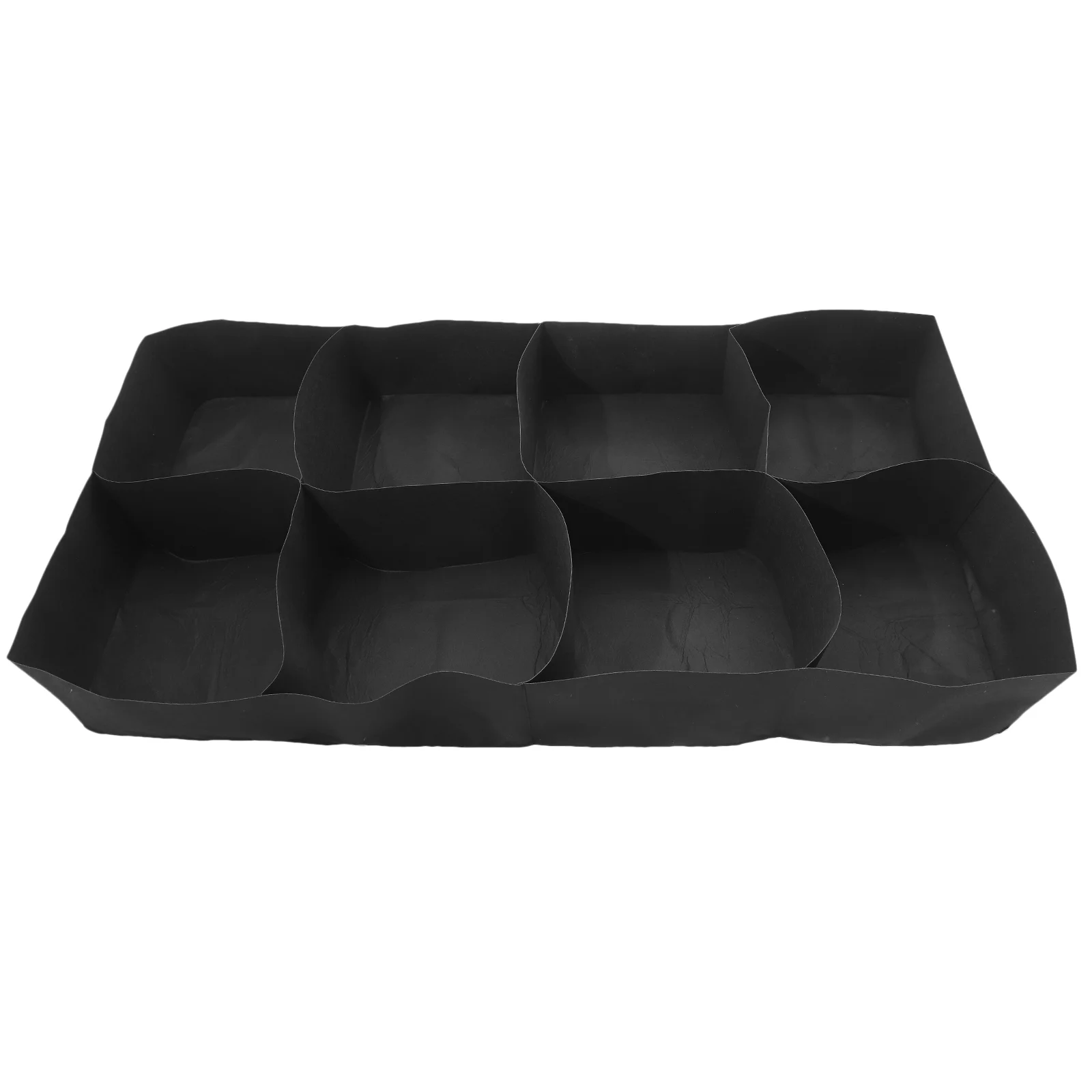 

Garden Bed Fruit Growing Pouches Container Black Felt Gardening Bag