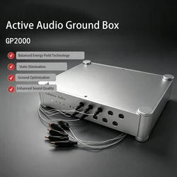 Active Audio Ground Box HIFI Noise Reducer for Amplifier DAC CMC Upgrade Power Purifier Static Elimination Improve Sound Quality