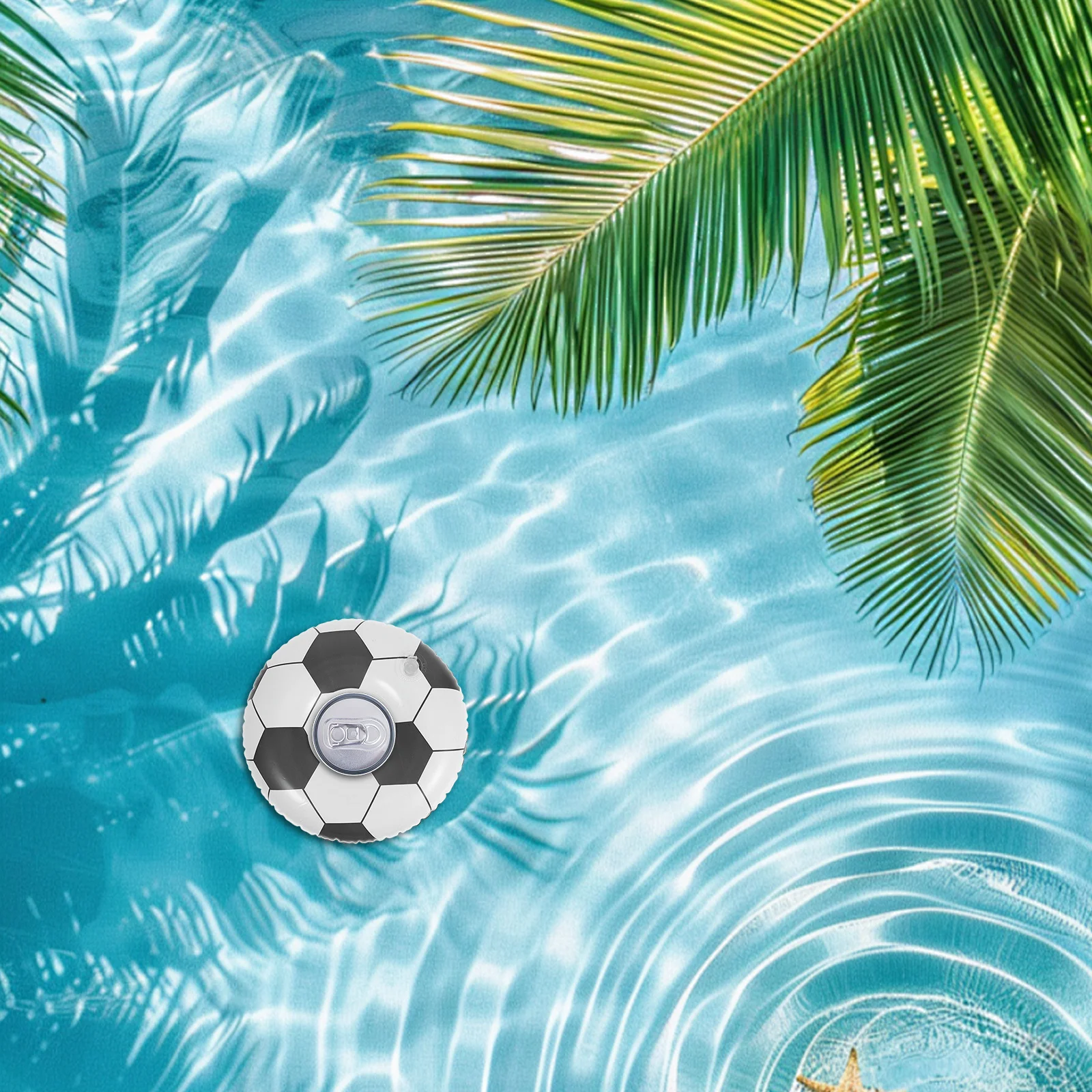 

4Pcs Floating Cup Inflatable Drink Holder Stable Pool Beach Gathering Sports Bar Accessory Tropical Luau Party