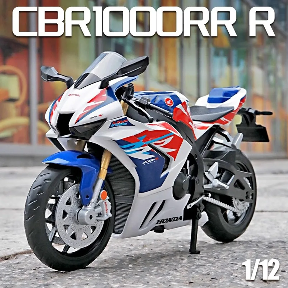 1:12 HONDA CBR1000RR-R Fireblade SP Moto Modèle Jouet Voiture Alliage Moulé Sous Pression Absorption Des Chocs Moteur De Course Modèles Collection Cadeaux