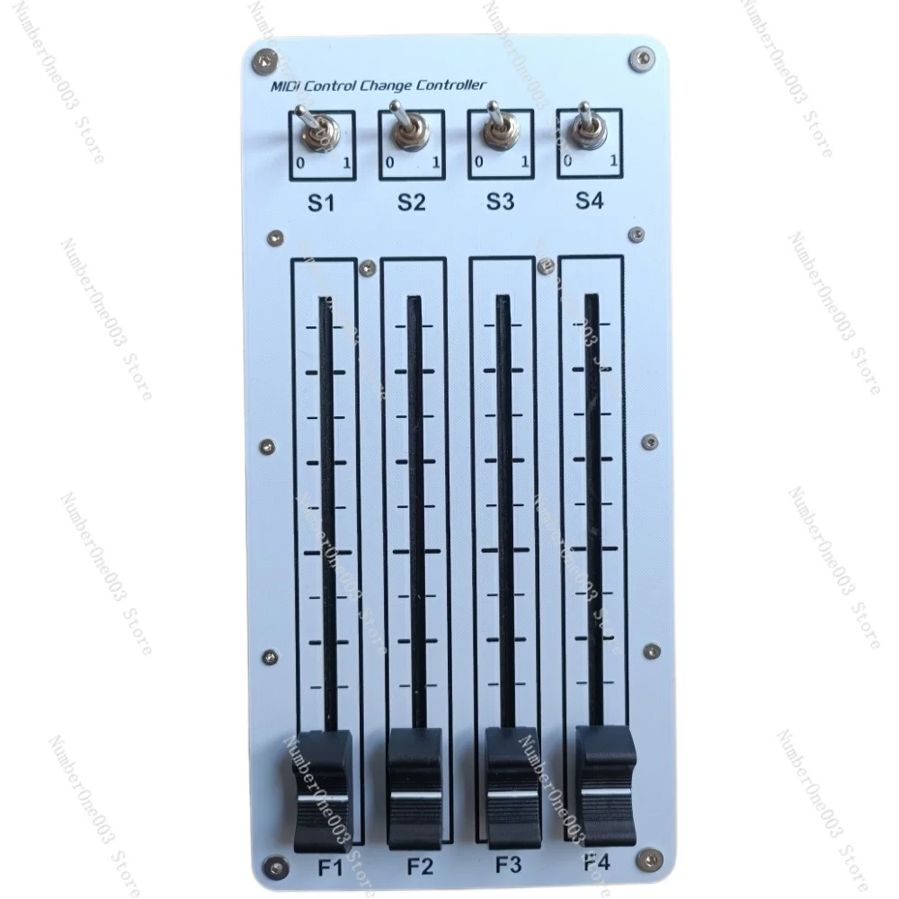 4 Push 4 Switch 100mm Sliding Fader Computer Music Host Software USB Interface MIDI CC Controller