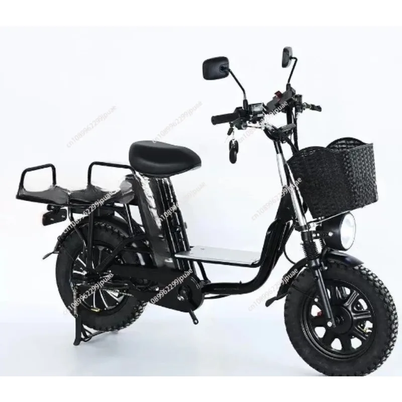 Dual Battery Electric Bicycle Portable Urban Commuter E-Scooter For Daily Travel Outdoor Cycling And Family Daily Use