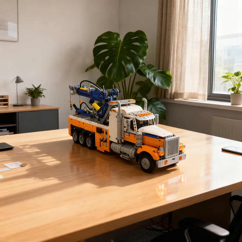 

2063pcs MOC Tow Truck Mod Powered Up Control Technical Model Building blocks Construction toys Christmas gifts Brick Kids idea