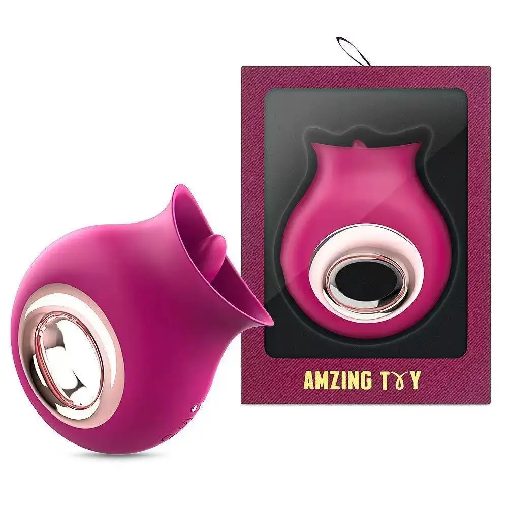 Powerful Tongue Vibrator Nipple Licking Clitoris Stimulator Vagina Massager Erotic Machine Female Masturbator Sex Toy for Woman