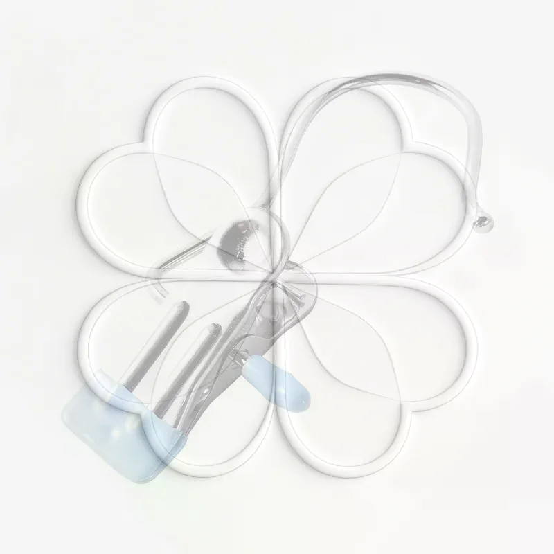 10Pcs Stainless Steel Laundry Clips With Non Slip Soft Pads Rust Resistant Hooks For Drying Socks Underwear Hats Small Garments