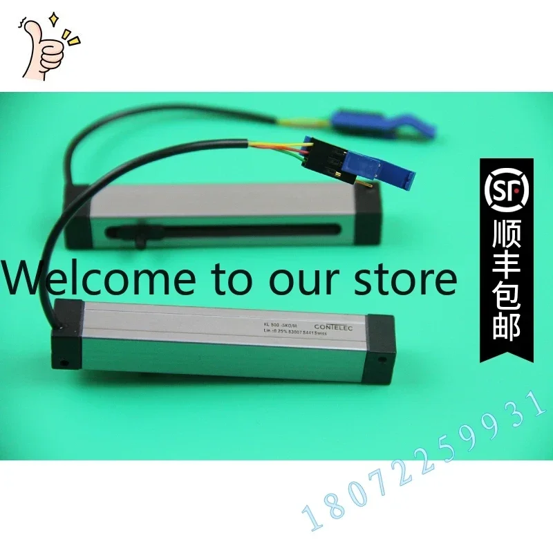 2026.4 KL500-5KOM Electronic Ruler CED084 Lixin Resistance Feedback Unit Stroke Measuring Device CONTELEC