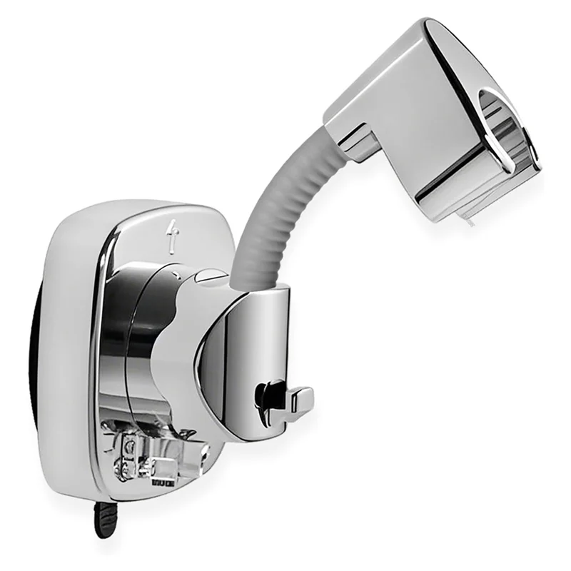 

Многоразовый 360° ° Поворотная регулируемая присоска, ручной держатель для насадки для душа, настенное крепление, поддержка душевой палочки