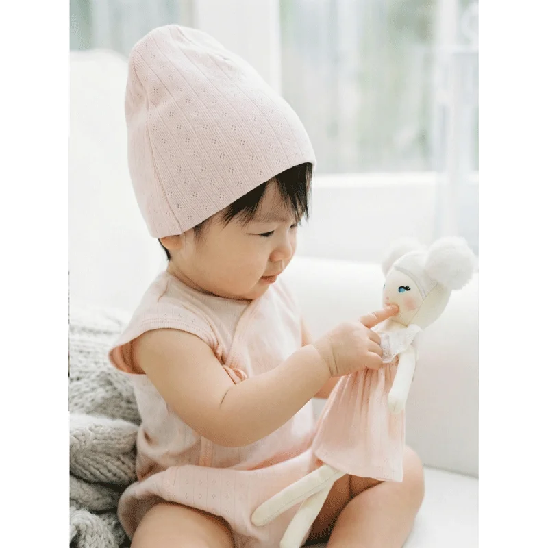 Ali layette SS26 knitted Cotton Baby Rompers and Two-Piece Set  Family Matching