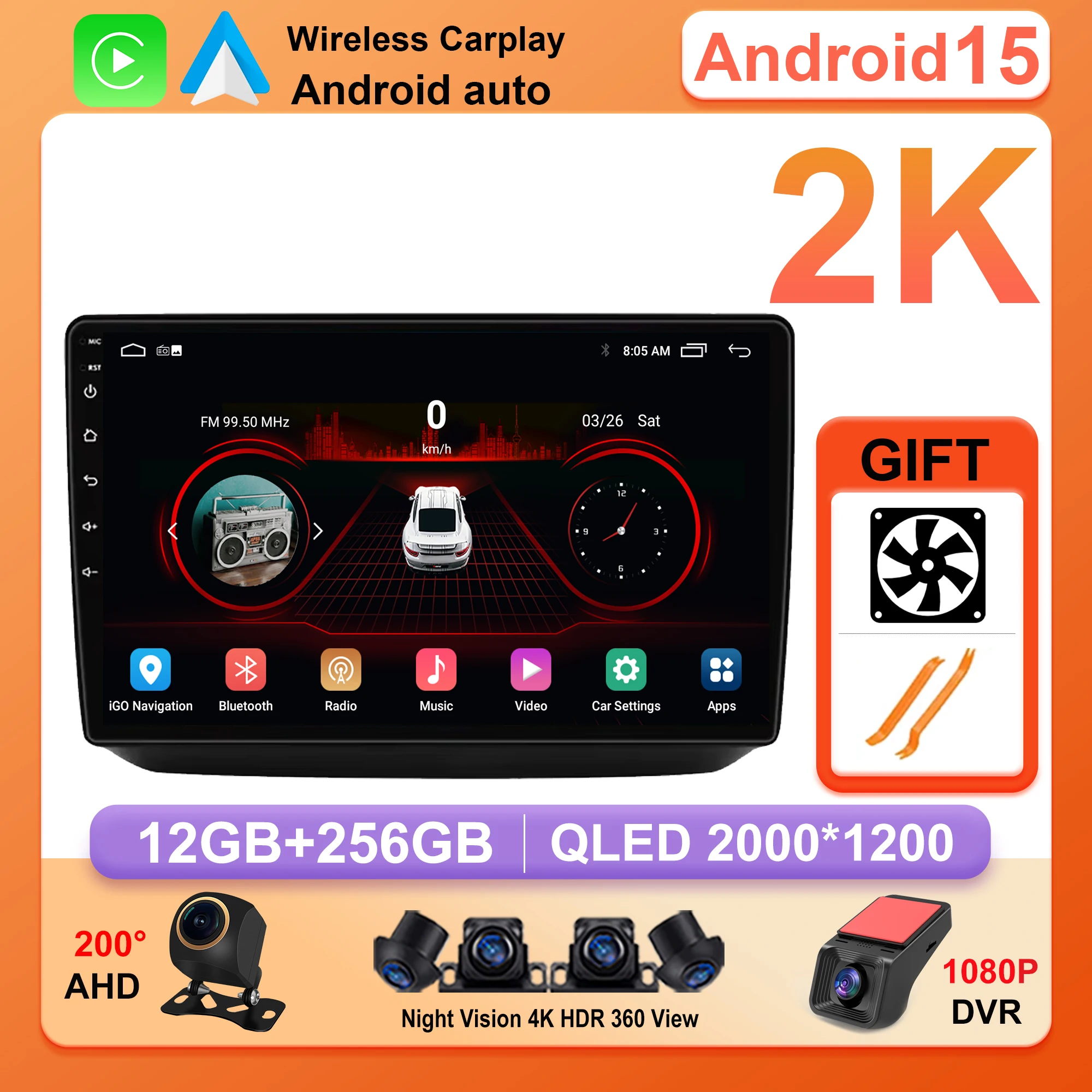 Rádio do carro android 15 para skoda fabia 2 542 2007 - 2014 carplay reprodutor multimídia estéreo do carro gps som tela automotiva wifi dsp