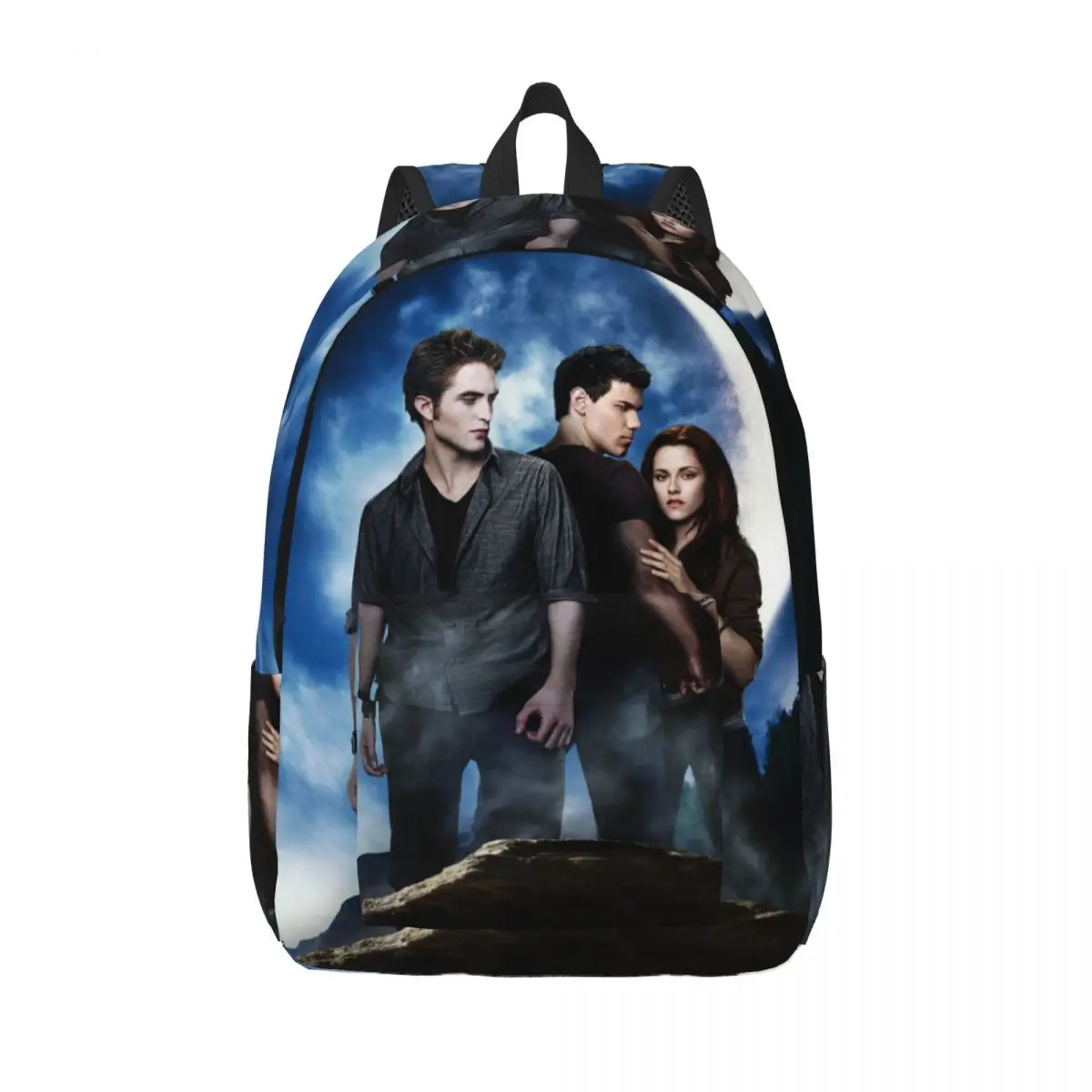 Edward Bella Jacob Black Backpack Middle High College School Student The Twilight Saga New Moon Bookbag Teens Daypack Outdoor