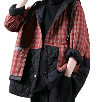 YuanJuli Sweat à Capuche Surdimensionné Pour Femme En Polaire à