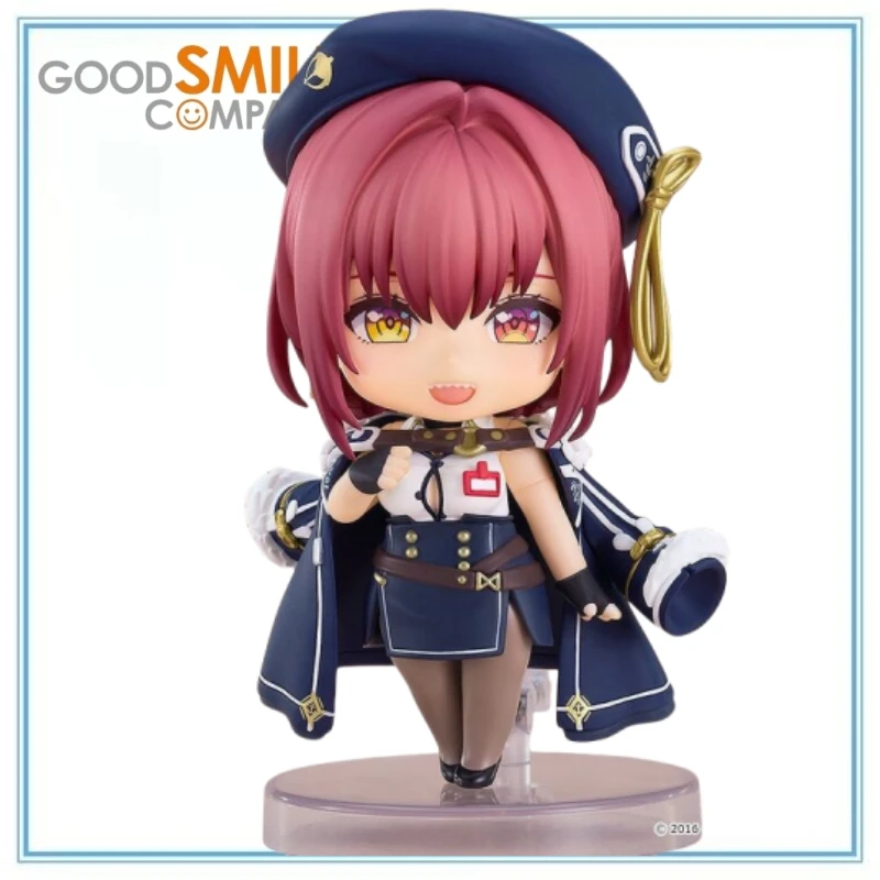 

BANDAI Authentic Hololive-Houshou Marin -Nendoroid 2725-Office Lady Outfit Ver Anime Collection Series Model Cartoon Characte