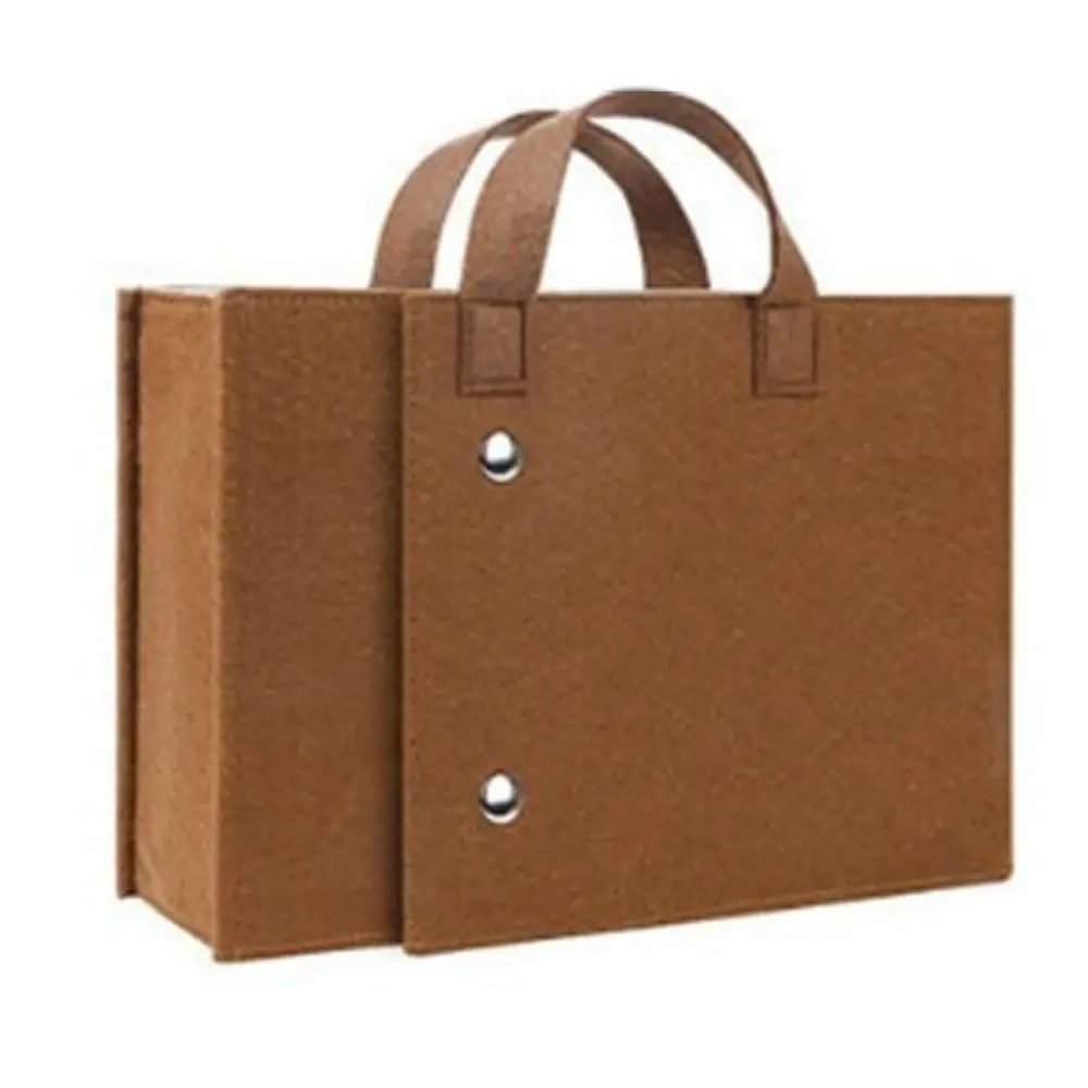 Creative Gift Felt Felt Bag Organizer Foldable Lightweight Travel Briefcase Large Capacity Multifunctional Felt Backpack