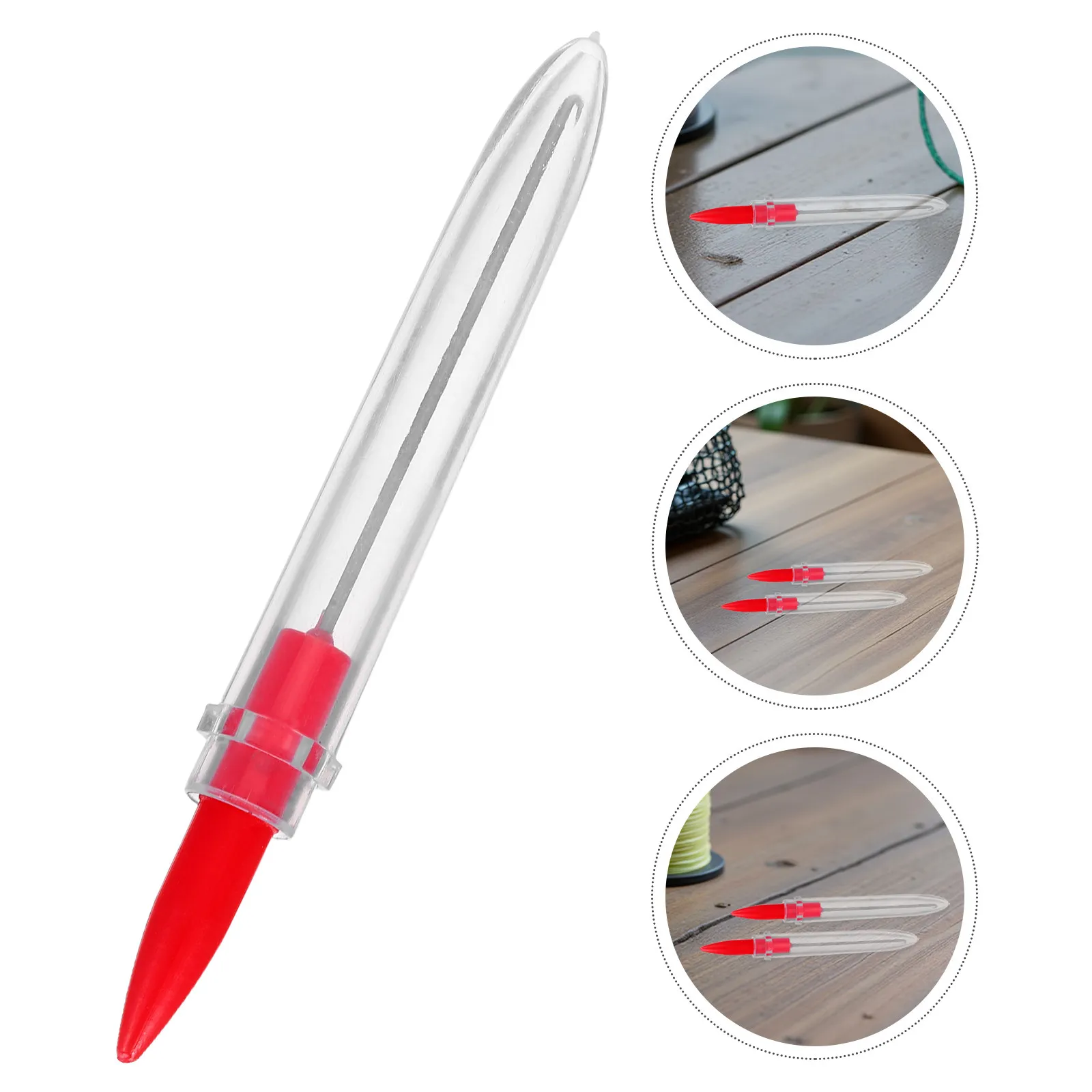 

Набор из 6 инструментов для завязывания узлов из нержавеющей стали с пластиковыми соединителями для крючков и приманок, портативный, для рыбалки на открытом воздухе и в соленой воде