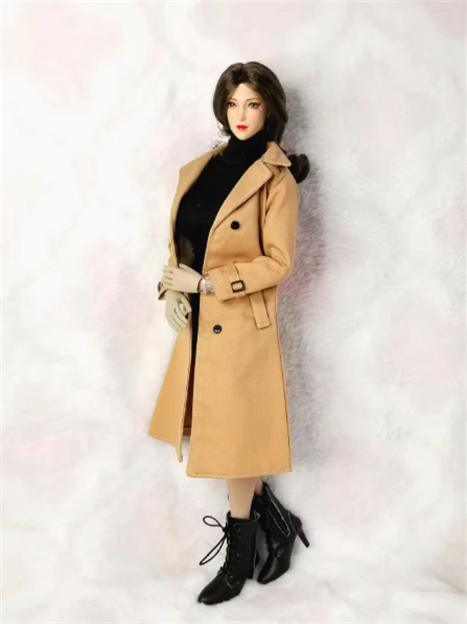 1/6 модель женской одежды-солдата, ветровка, куртка, длинное пальто, наряд, модель игрушки для 12-дюймовой фигурки, модель totys