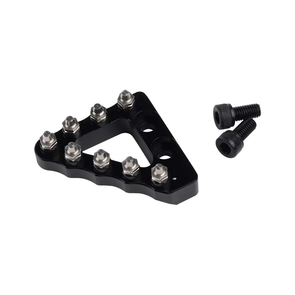 Motorcycle Rear Brake Pedal Plate Tip for Beta 125 200 250 300 350 390 400 450 RR RS RRS 2T 4T(Black)