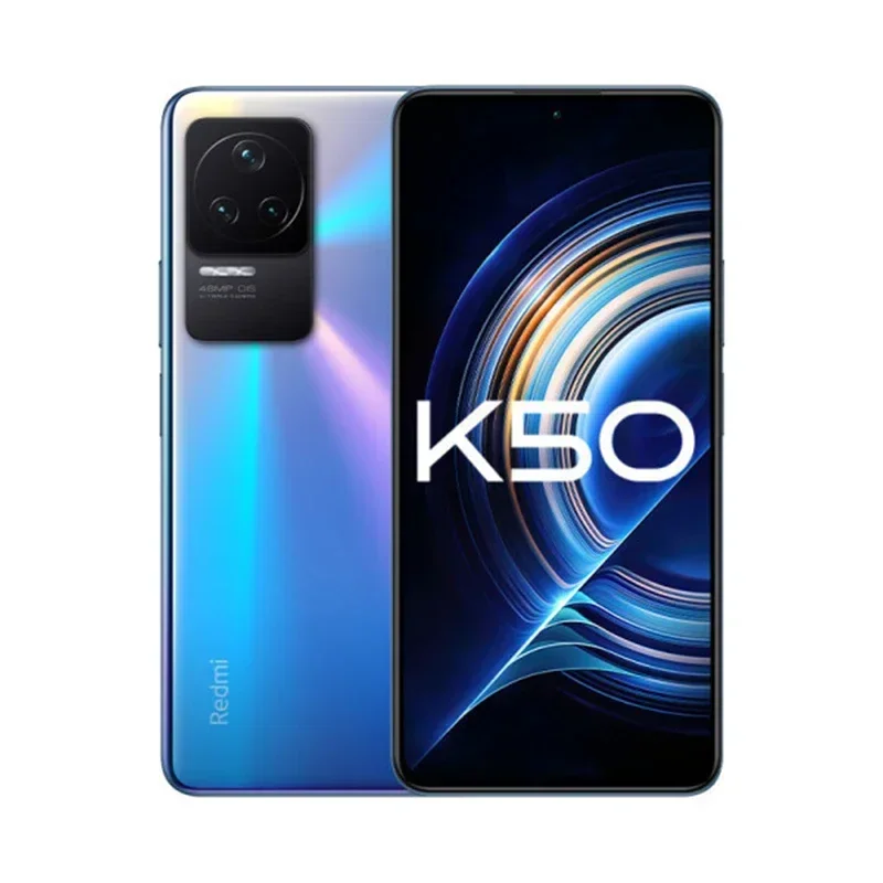 Gloabl Rom xiaomi Redmi k50 5G  Smartphone Unlocked 6.67 inch Screen CPU MediaTek Dimensity 8100 48MP Camera used phone