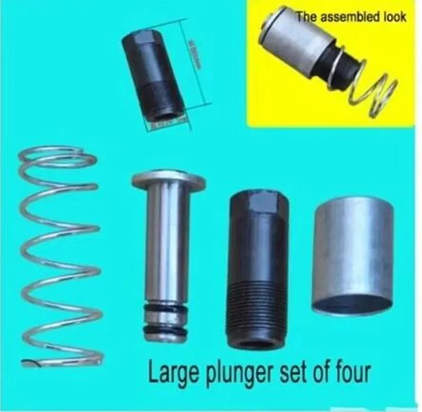 2 Set Jack Plunger Kit Horizontal Double Pump 3Ton With Spring For Auto Lift Car Hoist Machine Repair Tools