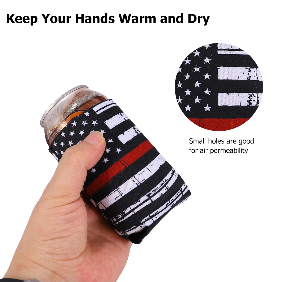 

4pcs 330Ml Neoprene Can Sleeves Insulated Reusable Bottle Sleeve For Beer Coffee Drinks Water Bottle Cover Ice Cup Holder