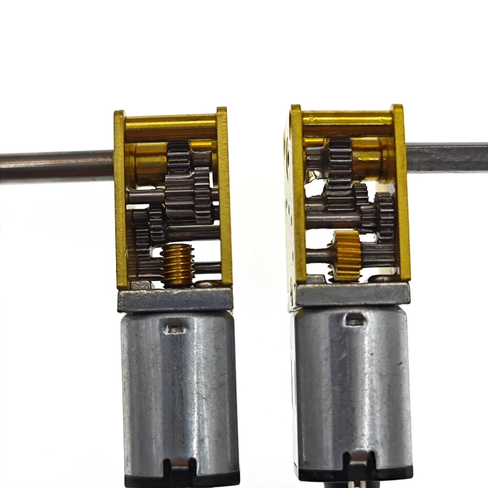 N20 DC 3V 6V 12V Micro Metal Gear Motor 4-381RPM Low Speed Gear 3mm Shaft Motor Electric Mini Reducer Motor Reduction Gear