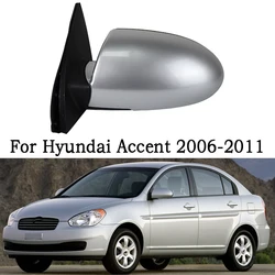 For Hyundai Accent 2006 2007 2008 2009 2010 2011 Car Door Rearview Mirror Assembly Outside Rearview Side Mirror Assy