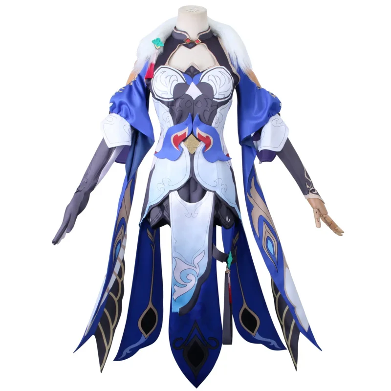 Game Honkai: Star Rail Yukong Cosplay Costume Women Suit Role Play Lovely Outfit Halloween Anime Uniform Dress Wig Full Suit