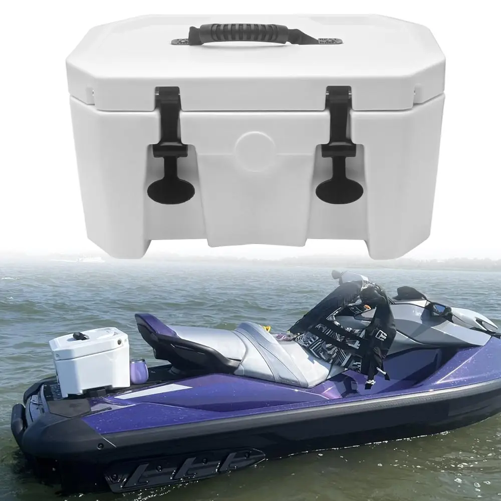 

Портативный жесткий термоконтейнер для Sea-Doo GTX RXT, Can-Am Maverick, Defender, Outlander, Commander, UTV, ATV, 11 л, белый, изолированный, для хранения льда
