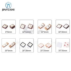 5Pcs Embedded internal Ceramic Patch passive Gps Antenna 25mm*25mm*2mm Highness 2MM 18mm*18mm 15mm*15mm