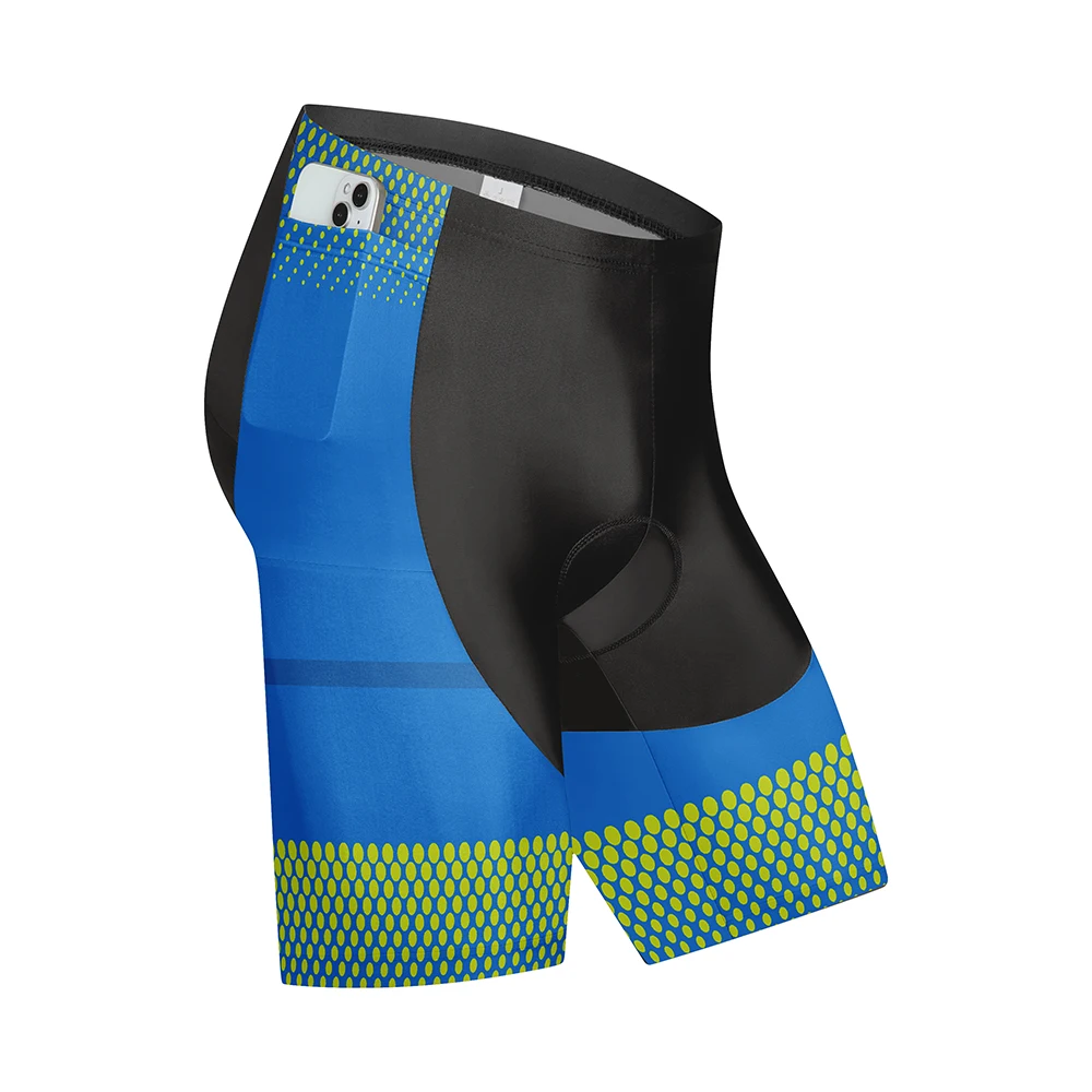 Men\'s cycling shorts Summer 9D gel cushion cycling shorts There are pockets