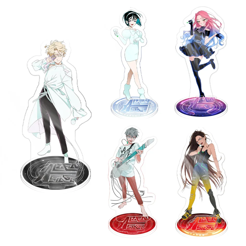 Alien Stage Acrylic Stand Ivan Till Sua Mizi Luka Hyuna Figure Display Model Plate Desk Decor Standing Sign Prop Fans Gifts