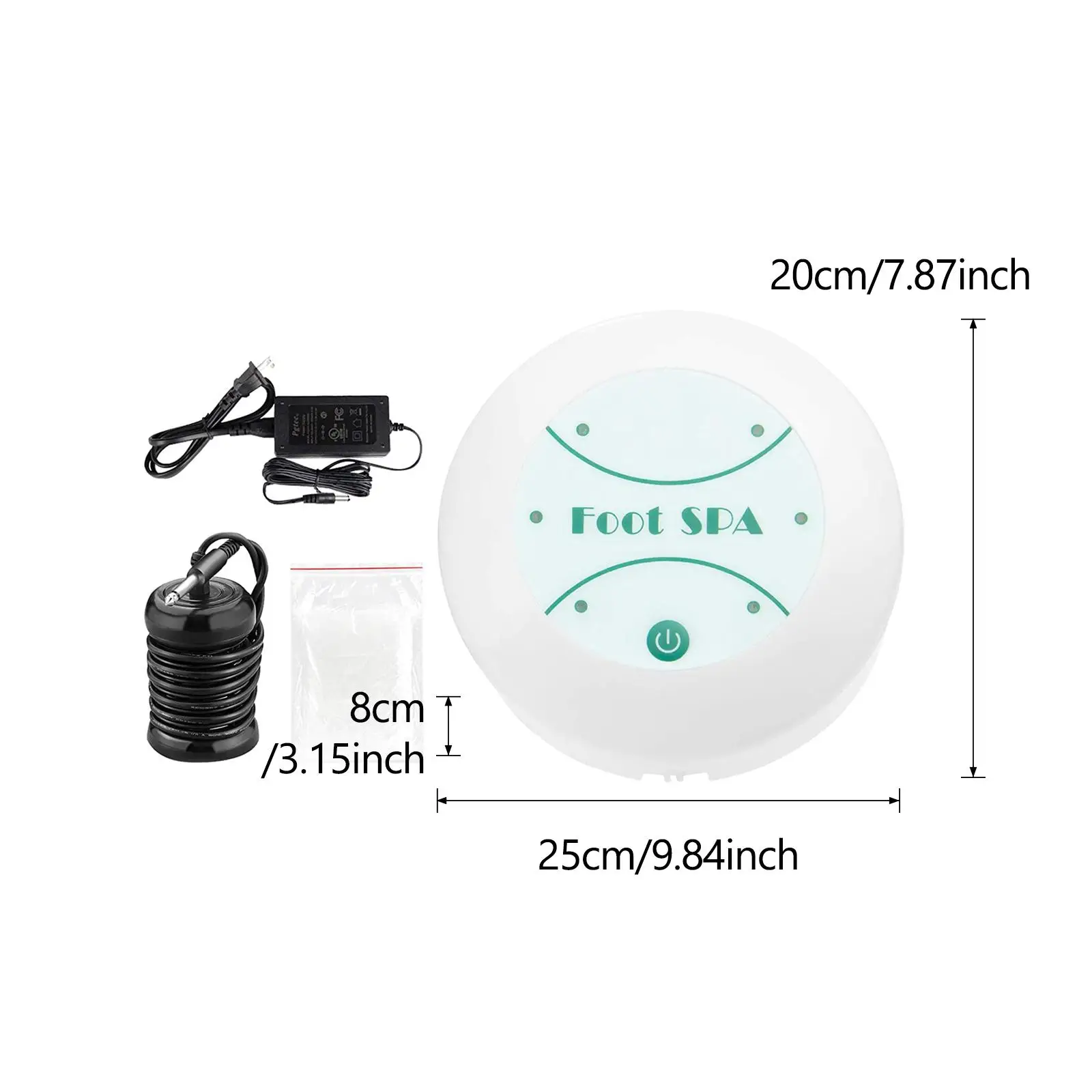 مجموعة آلة تنظيف حوض الاستحمام والمنتجعات الصحية الأيونية الشخصية