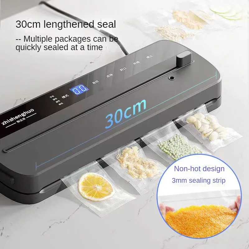 Vacuum Food Sealer for Dry and Wet Foods - Keep the Freshness and Flavor Intact 220V