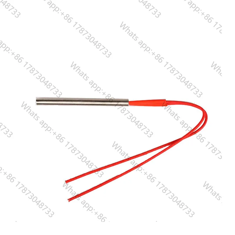 10pcs of 12x80mm Single-end Heating Elements Mold Machine Accessories 300W 220V Cartridge Heaters