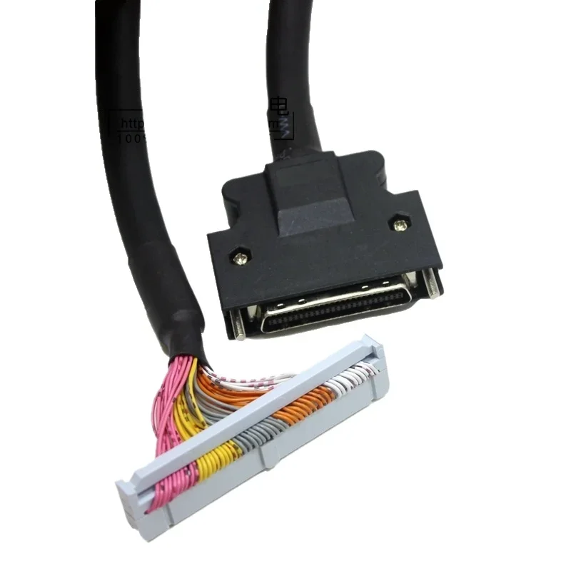 Amsamotion MR-TB50 Terminal Block Cable MR-J2M-CN1TBL1M Suitable for Mitsubishi J2 J3 J4-A Servo 50 PIN Converter