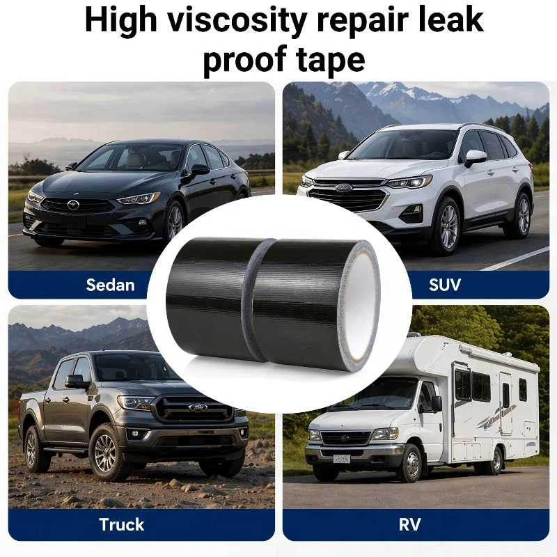 RV Repair Tape 3 Rolls 393in High Viscosity Waterproof Sealant Tape for RV Roof Window Awning Leak Repair, Strong