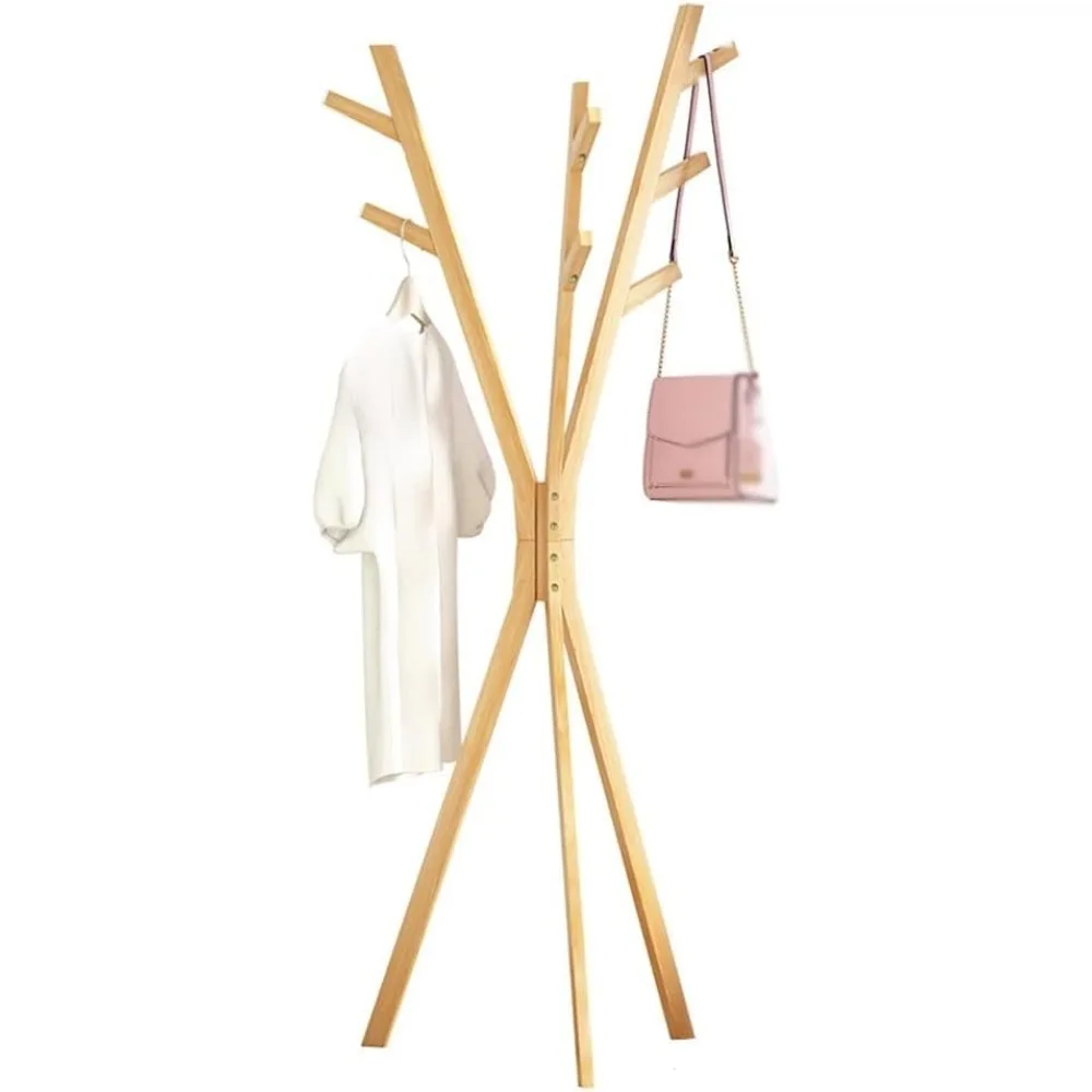 

Coat hanger Hat rack 64 inch coat hanger Floor to floor Living room Corner Freestanding coat hanger (B) (A)