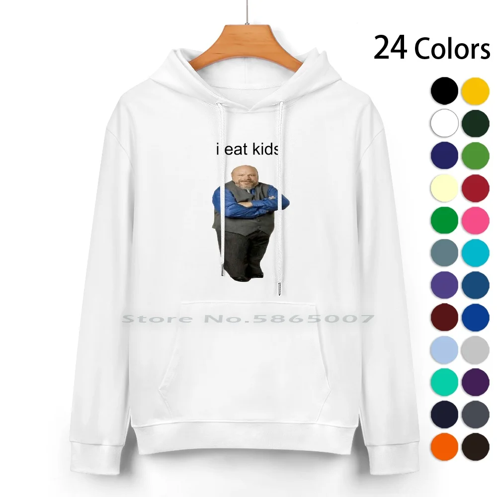 Bertram Eats Kids Pure Cotton Hoodie Sweater 24 Colors Funny Memes Children Tv Food Dankmeme Shitpost Throwback Hoodclassic